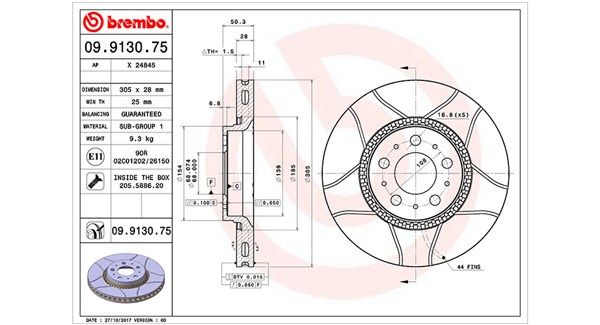 MAGNETI MARELLI Piduriketas 360406051805